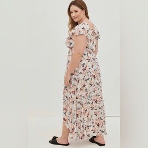 Torrid Maxi Guaze Walk-Through Dress